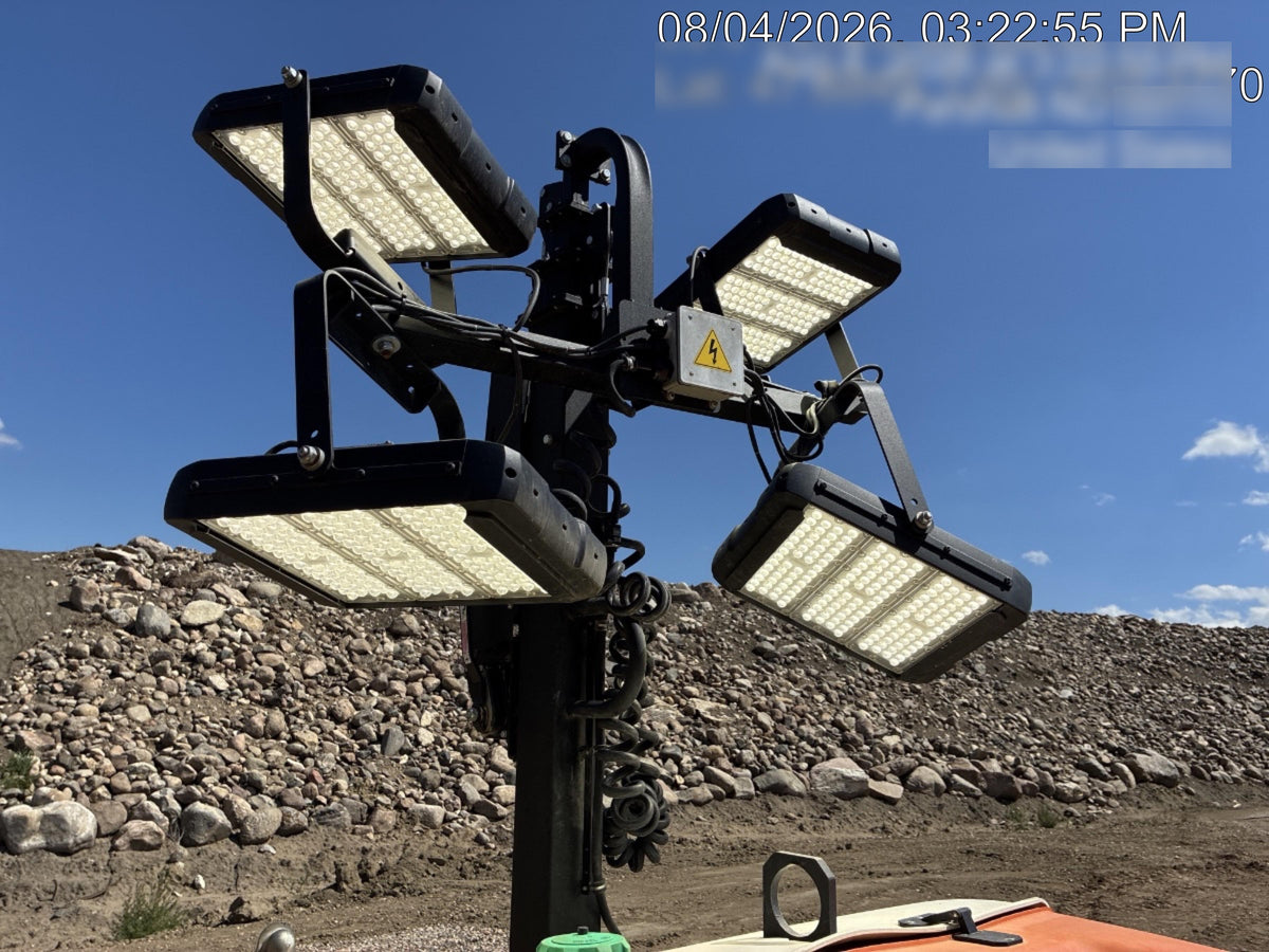 2024 Generac MLT2 Diesel, Flex Switch 120V Input, Powerzone Controller, 
(4) 320W LED Lights, 4kW Generator, 39.9 Gal Fuel Tank, 2" Ball, T3