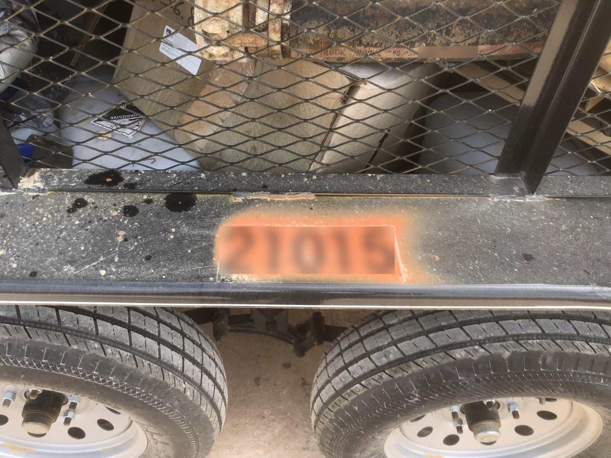 2019 CENTEX Trash Trailer