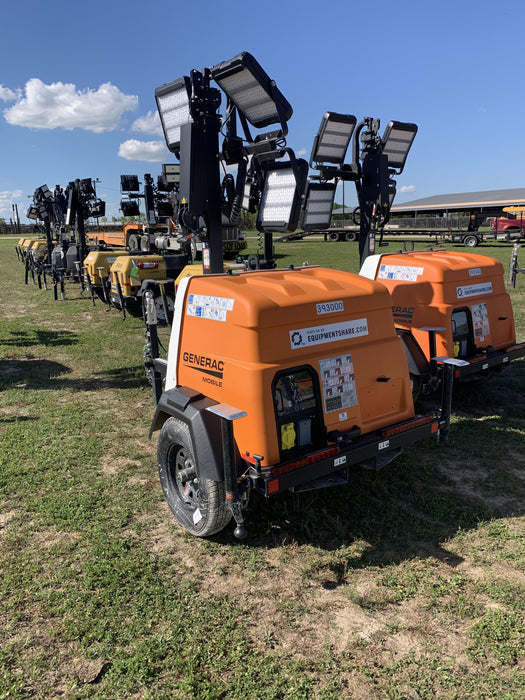 2024 Generac MLT2 Diesel, Flex Switch 120V Input, Powerzone Controller, 
(4) 320W LED Lights, 4kW Generator, 39.9 Gal Fuel Tank, 2" Ball, T3