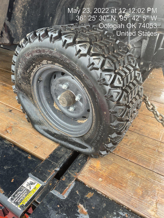 2022 Kubota RTV-X1140W-H Plastic Canopy, Windshield Acrylic Clear, LED Strobe Light, Wire Harness Kit, Back up Alarm