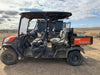 2022 Kubota RTV-X1140W-H Plastic Canopy, Windshield Acrylic Clear, LED Strobe Light, Wire Harness Kit, Back up Alarm
