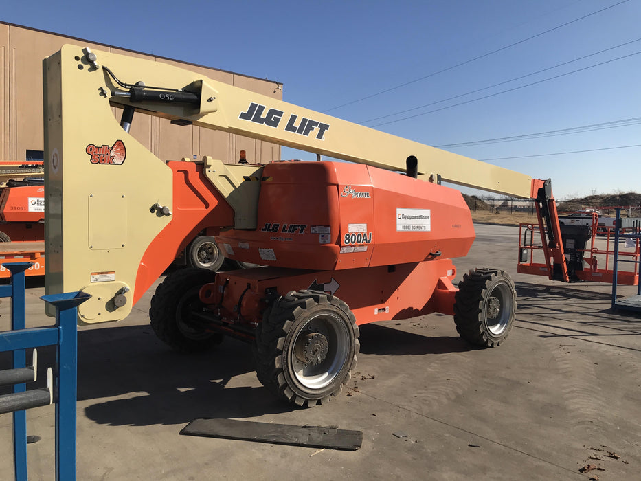 2019 JLG 800AJ Deutz Diesel Engine, FF Tires, Welder-Ready Package, Rotating Beacon