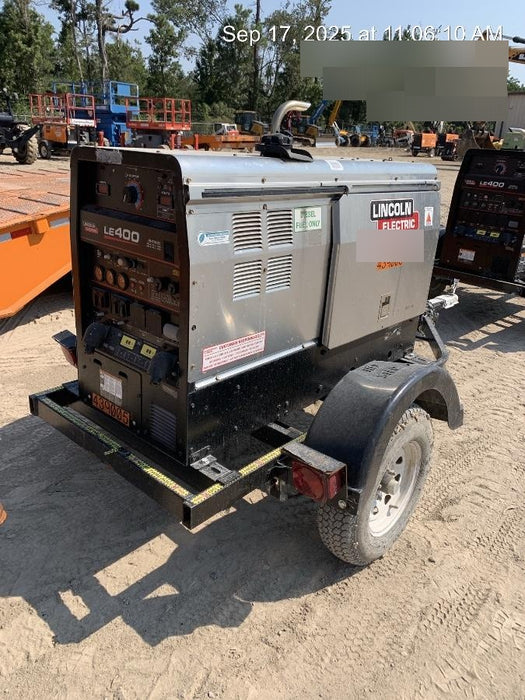 2024 Lincoln Electric LE400 Kubota V1505, Trlr, Cable Rack, Light Kit, ES Decals, T3