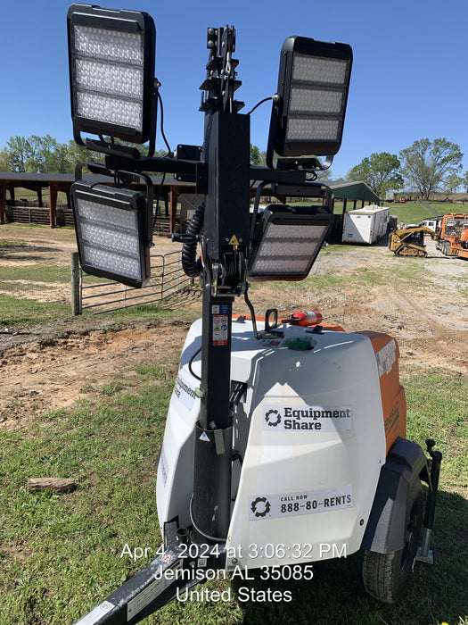 2024 Generac MLT2 Diesel, Flex Switch 120V Input, Powerzone Controller, 
(4) 320W LED Lights, 4kW Generator, 39.9 Gal Fuel Tank, 2" Ball, T3