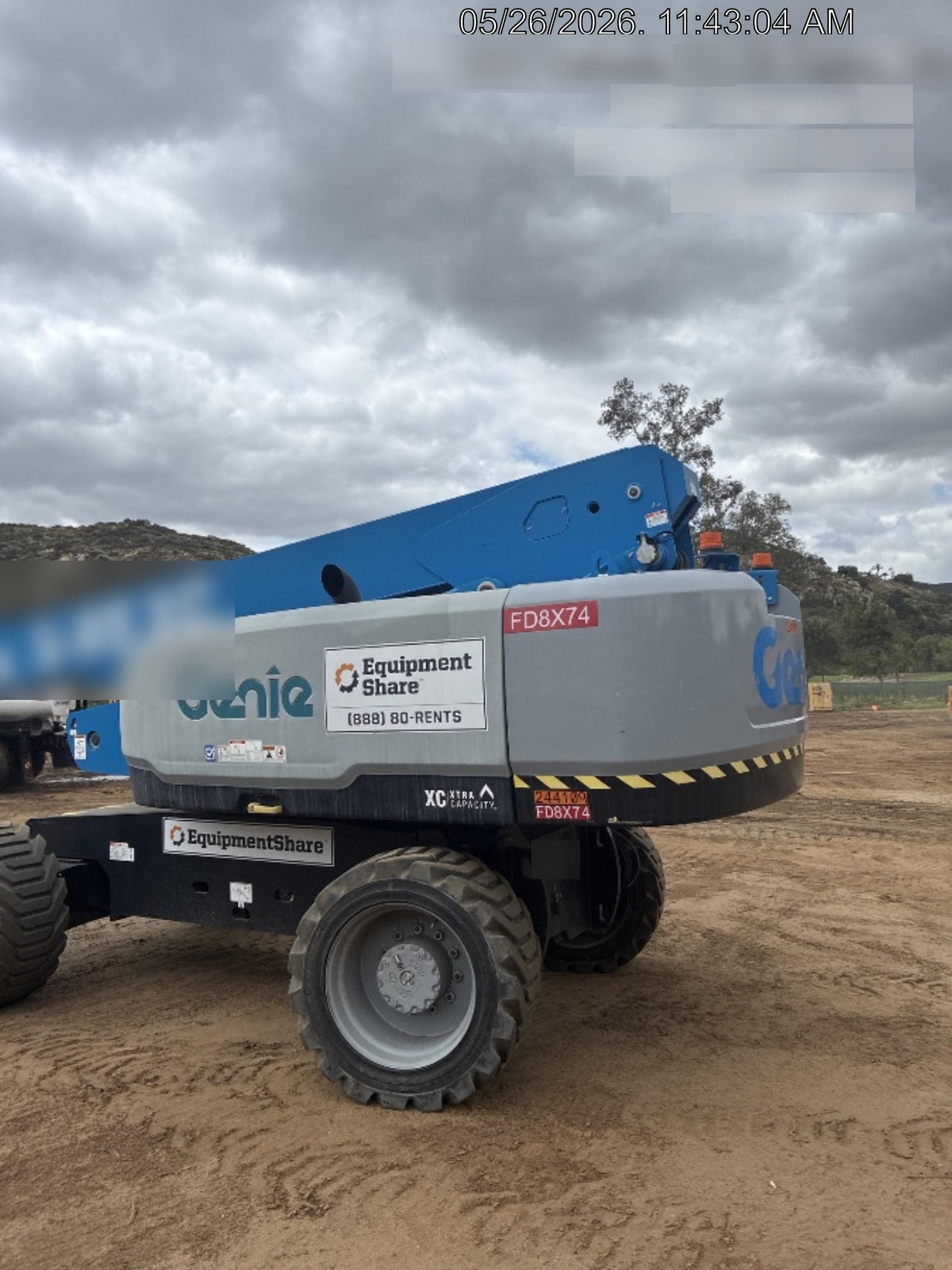 2022 GENIE S-85 XC