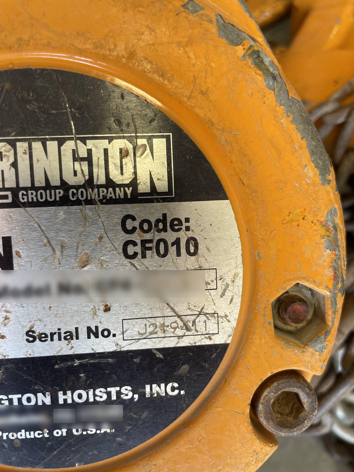 2020 HARRINGTON CF010-20