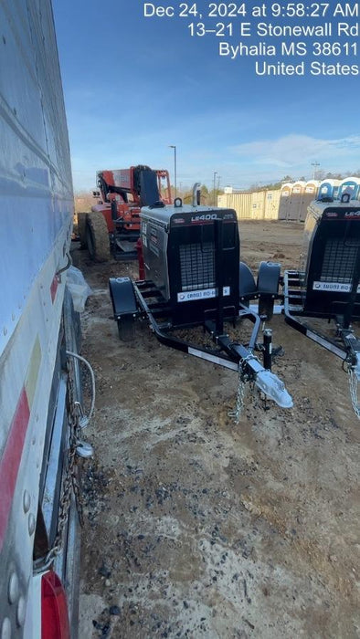 2024 Lincoln Electric LE400 Kubota V1505, Trlr, Cable Rack, Light Kit, ES Decals, T3