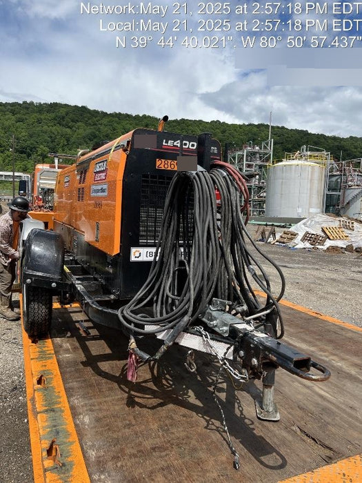 2022 Lincoln Electric LE400 Kubota V1505, Trlr, Cable Rack, Light Kit, ES Decals, T3