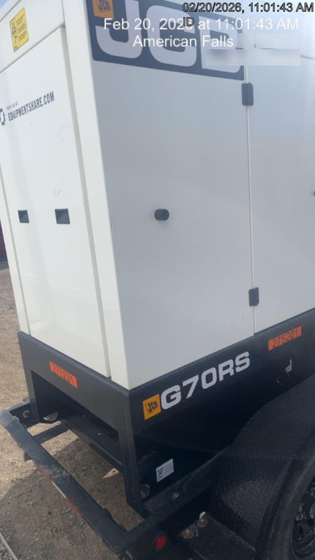 2022 JCB G70RST4F