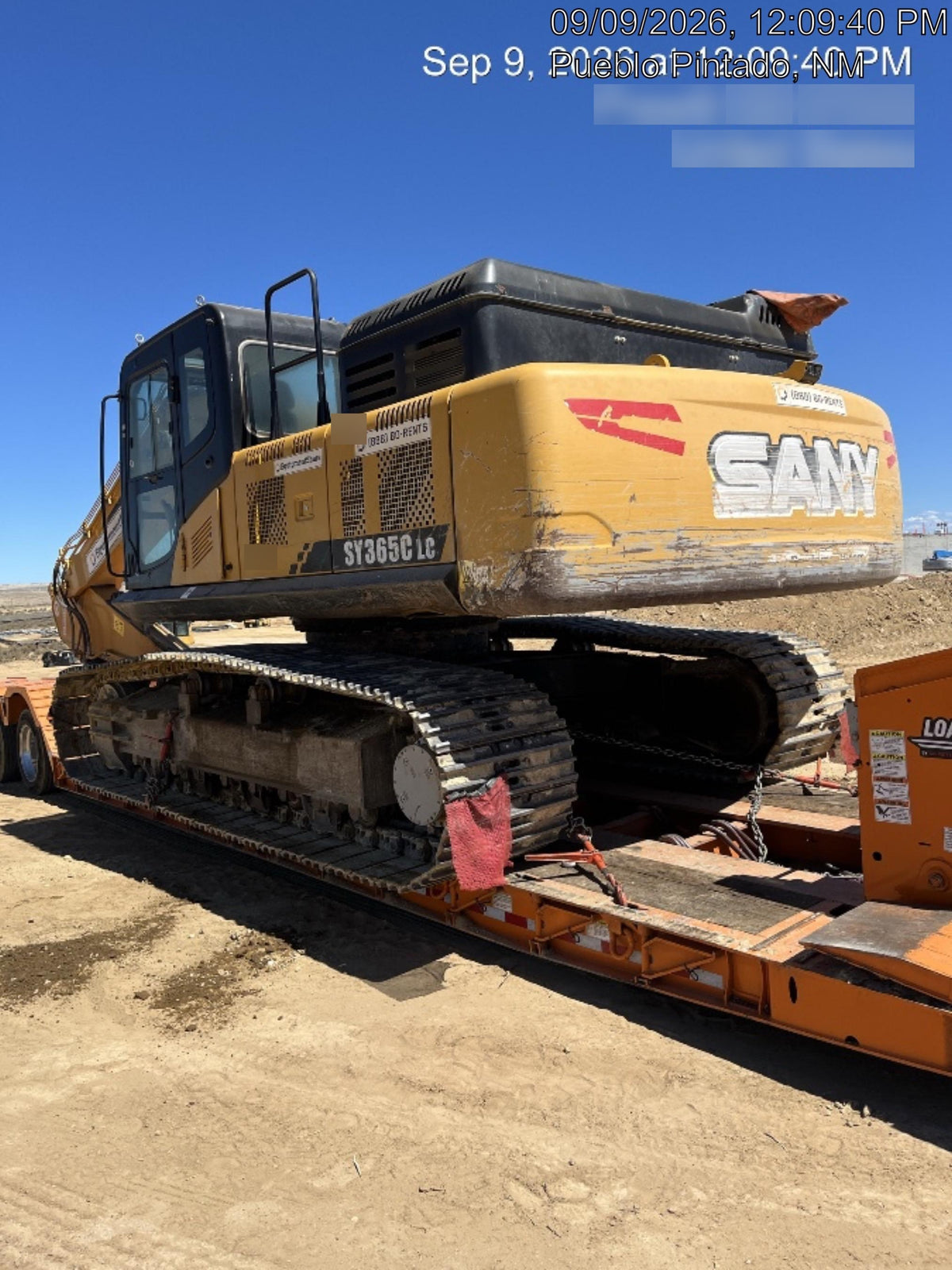 2019 Sany SY365C LC Sany SY365 Tier 4 - Cab, Hydraulic QC, Buckets: 48", Hydraulic Hammer 8,000lb impact class
