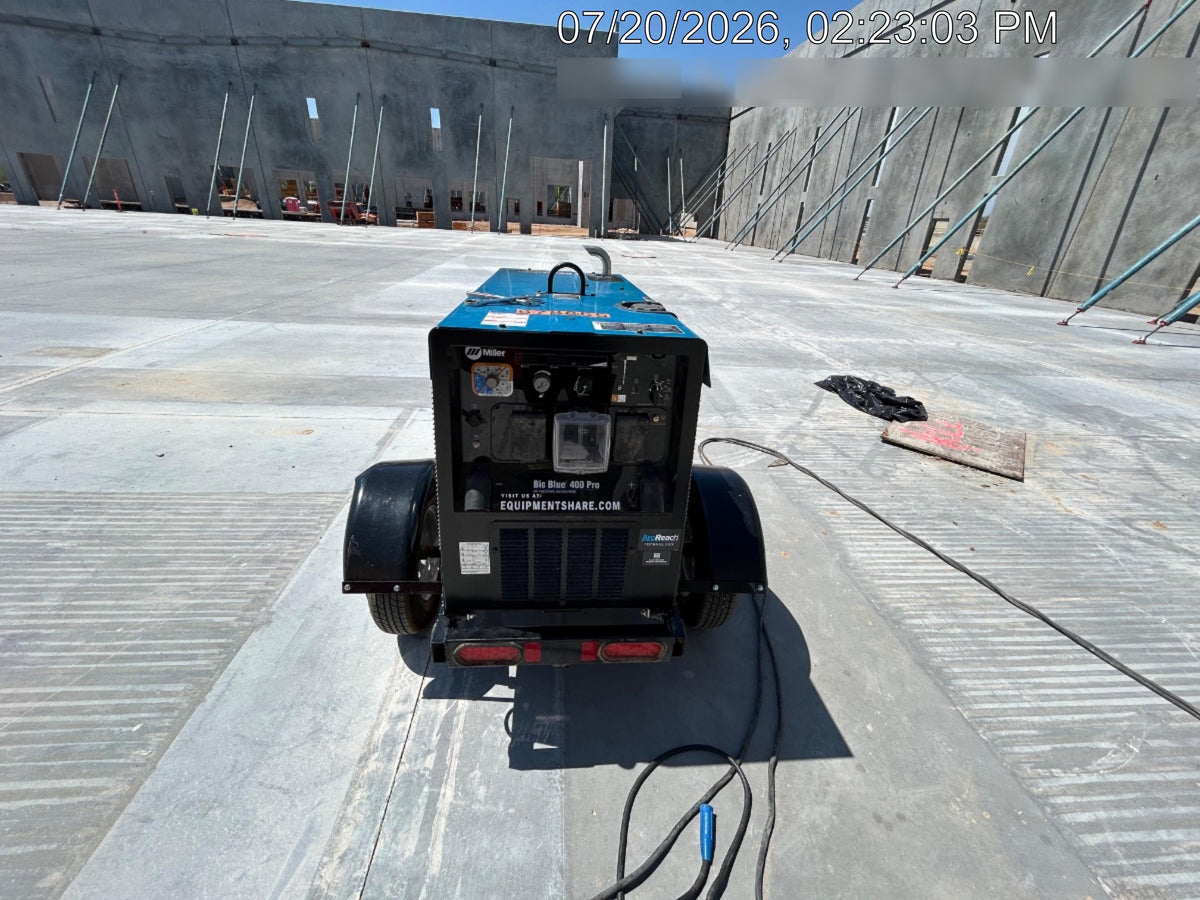 2026 MILLER ELECTRIC BIG BLUE 400