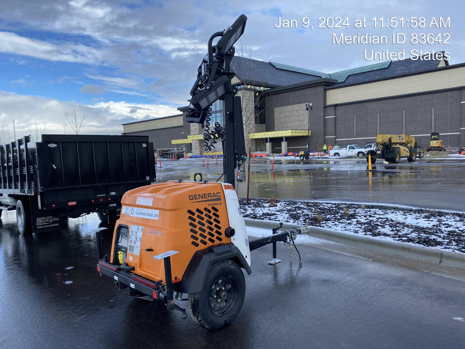 2023 Generac MLT2 Diesel, Flex Switch 120V Input, Powerzone Controller, (4) 320W LED Lights, 4kW Generator, 39.9 Gal Fuel Tank, 2" Ball, T3