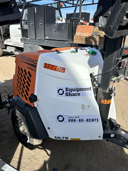 2023 Generac MLT2 Diesel, Flex Switch 120V Input, Powerzone Controller, 
(4) 320W LED Lights, 4kW Generator, 39.9 Gal Fuel Tank, 2" Ball, T3