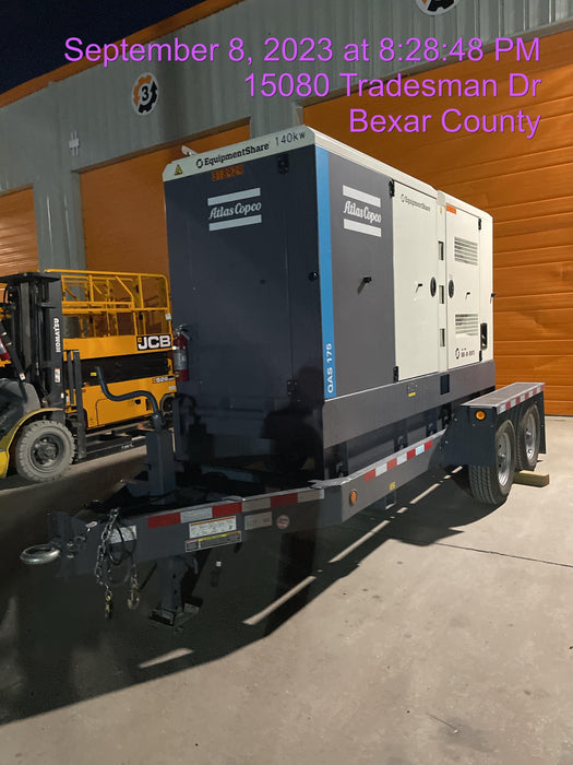 2023 ATLAS COPCO QAS 175