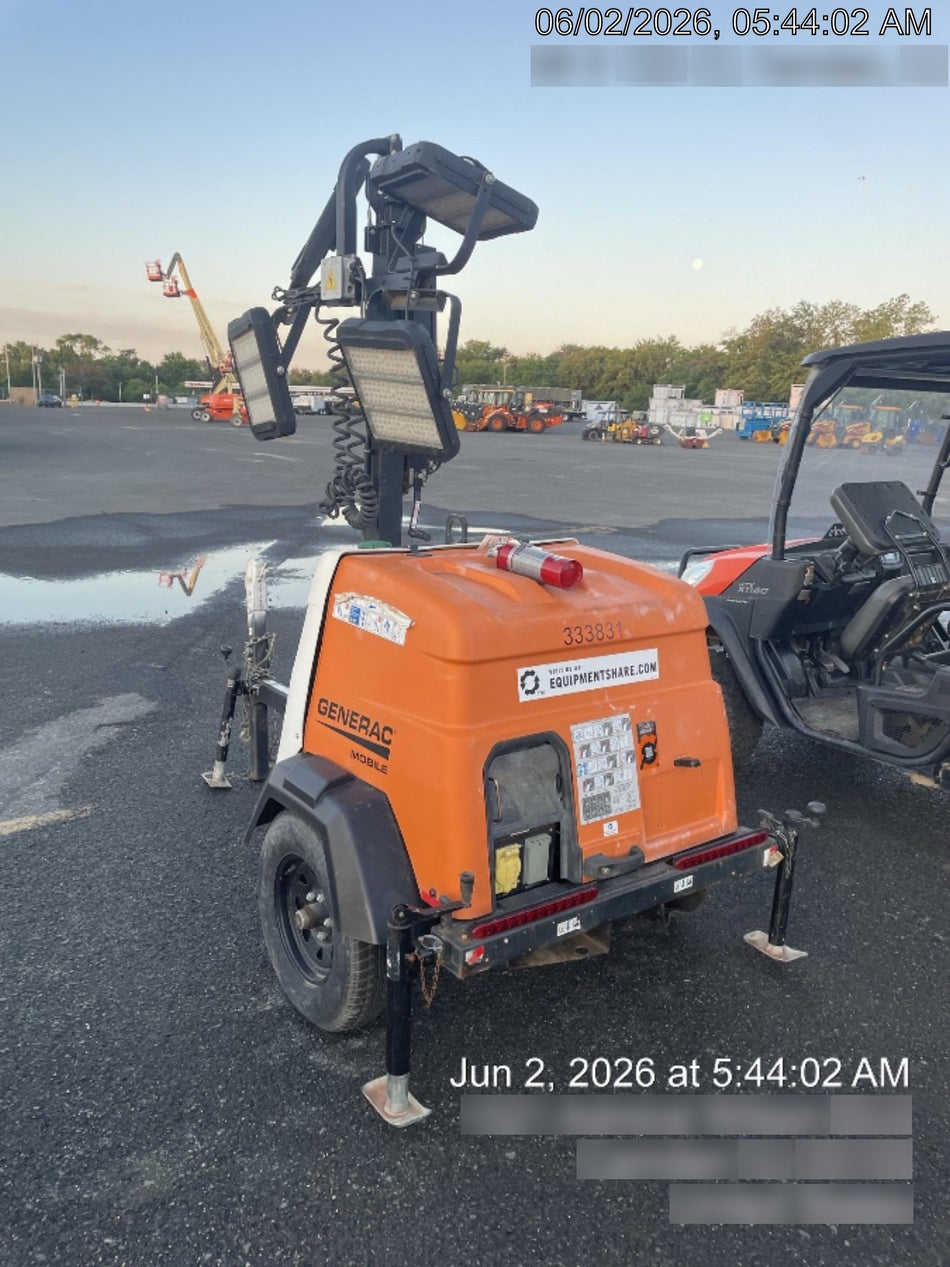 2023 Generac MLT2 Diesel, Flex Switch 120V Input, Powerzone Controller, (4) 320W LED Lights, 4kW Generator, 39.9 Gal Fuel Tank, 2" Ball, T3