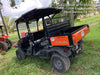 2021 Kubota RTV-X1140W-H Plastic Canopy, Windshield Acrylic Clear, LED Strobe Light, Wire Harness Kit, Back up Alarm