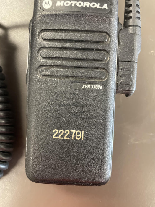 2022 MOTOROLA XPR3300E