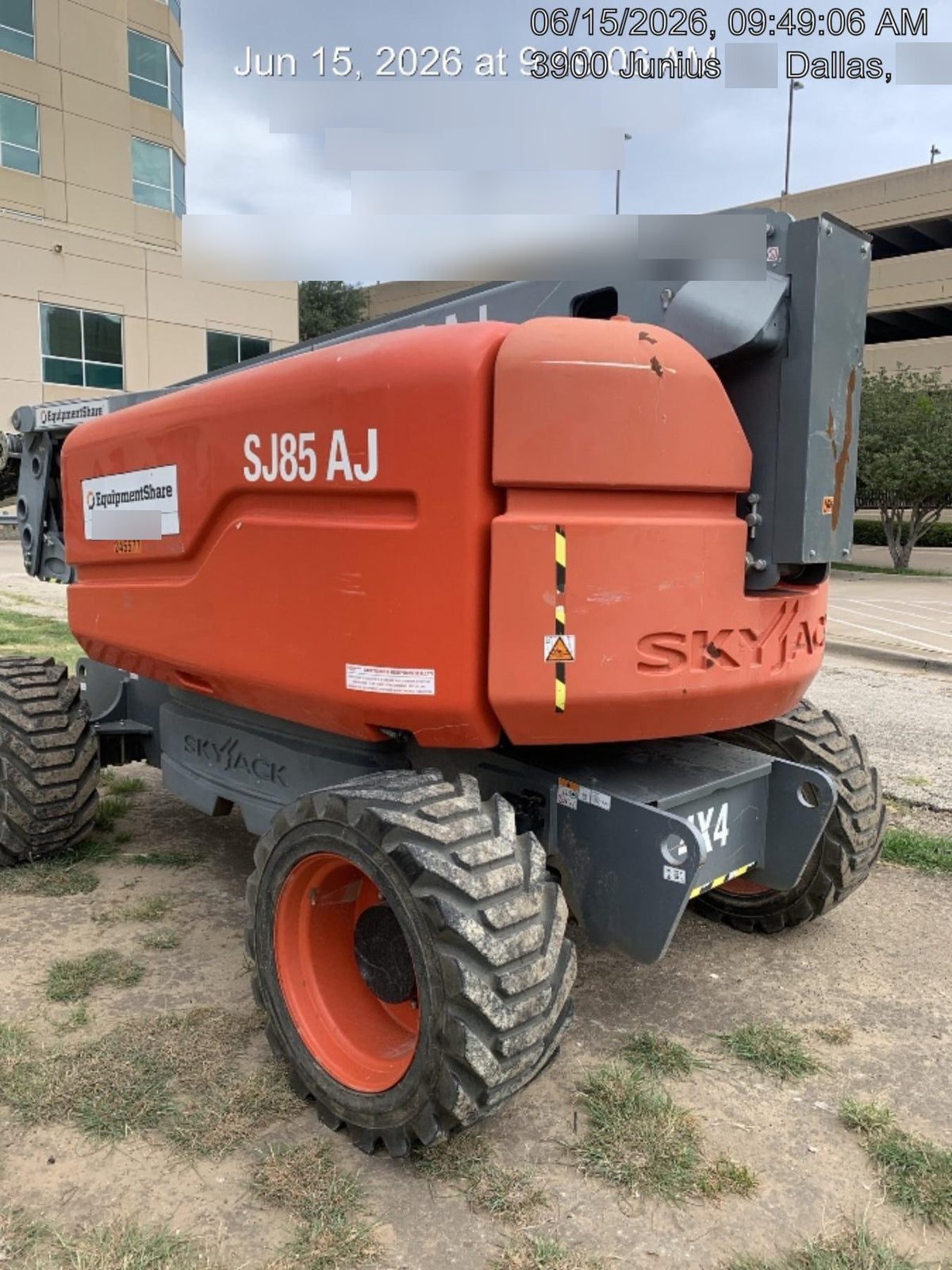 2022 SKYJACK SJ85 AJ