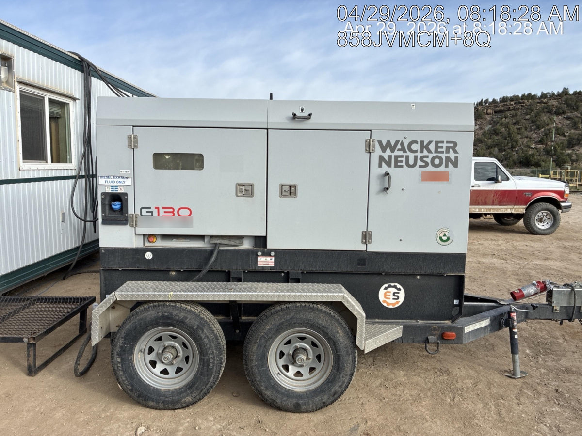 2019 WACKER NEUSON G130