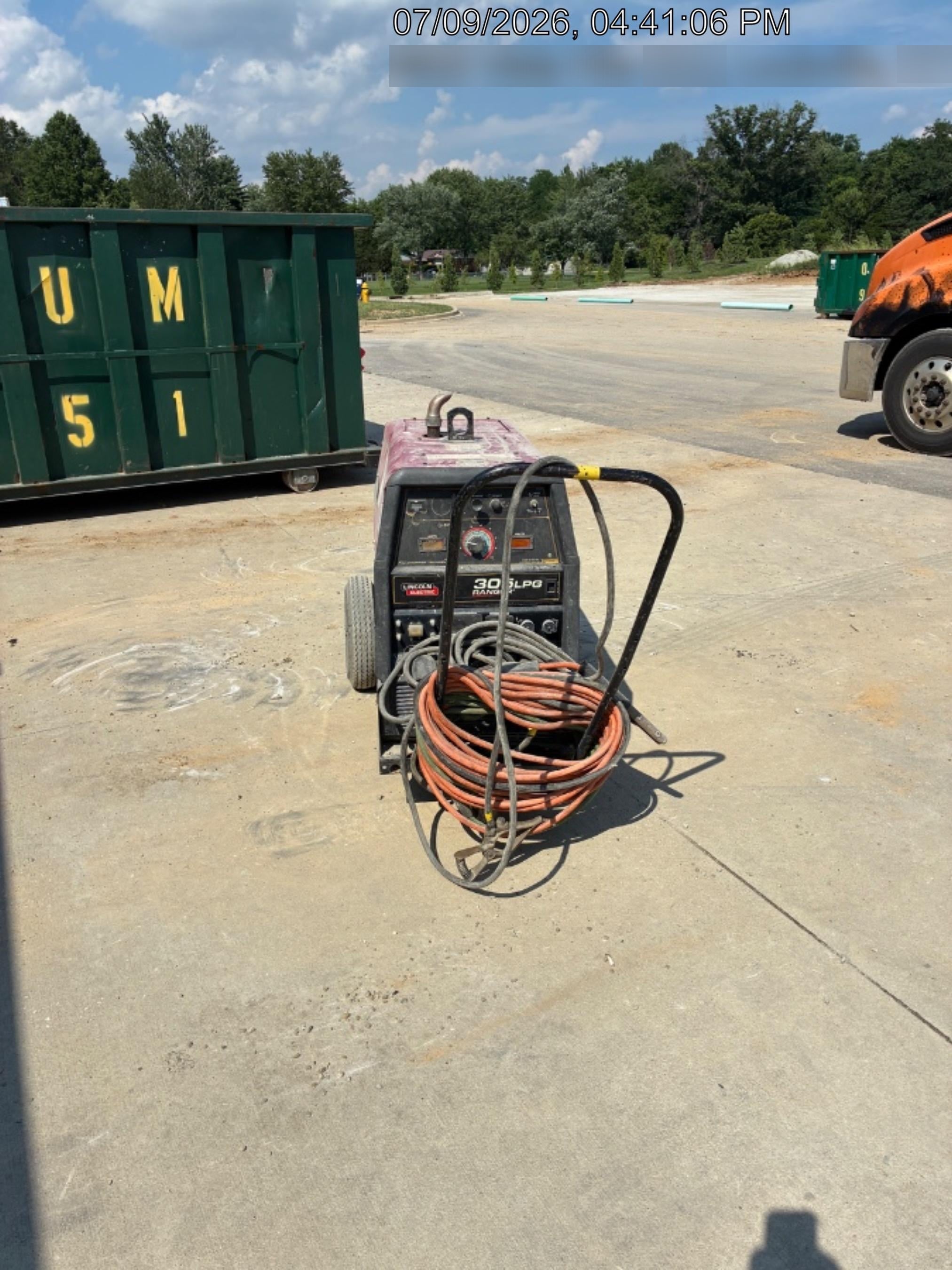 2021 Lincoln Electric Ranger 305 LPG K3430-1, Ranger 305 LPG, Undercarriage, Tank Holder & Strap, 10kw AC Gen, 25hp Kohler LPG Eng