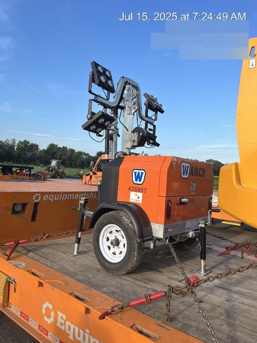 2024 Wanco WLTT-4MM4K Diesel, Deep Sea Controller, Shore Power Plug, Auto Start, (4) 350W LED Floodlights, 4kW Generator, 60 Gal Fuel Tank, 2" Ball, T3