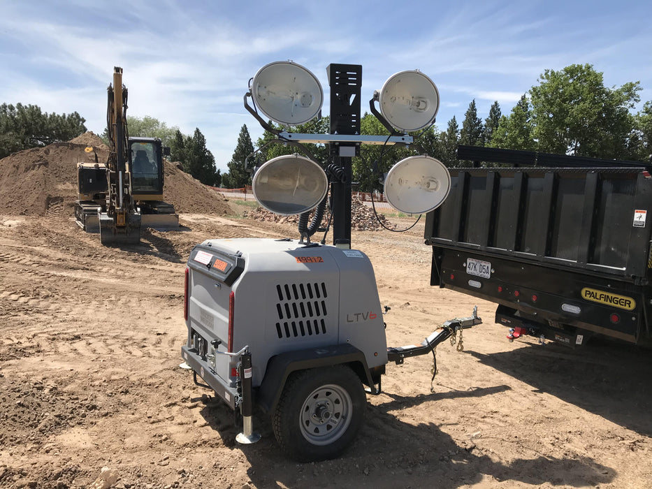 2019 Wacker Neuson LTV6L-MH Mobile Light Tower w/Fuel Level Sensor Installed