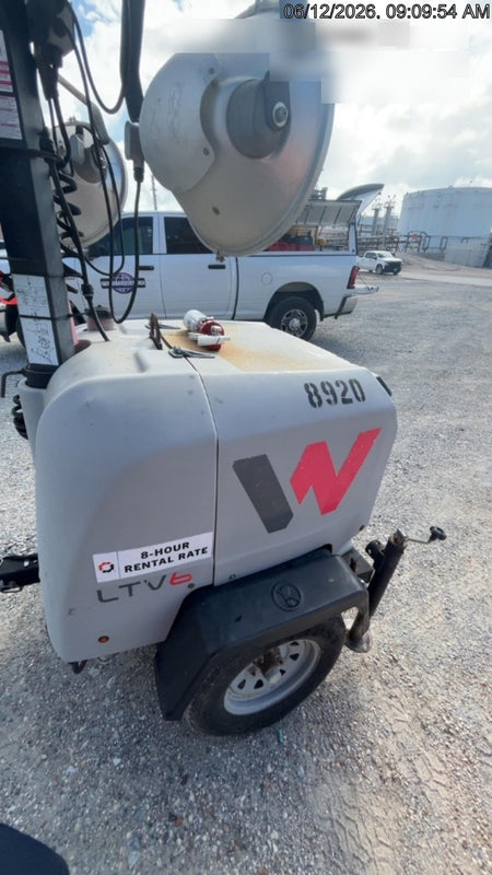 2018 Wacker Neuson LTV6L-MH Wacker Neuson LTV6L Towable Light Tower
