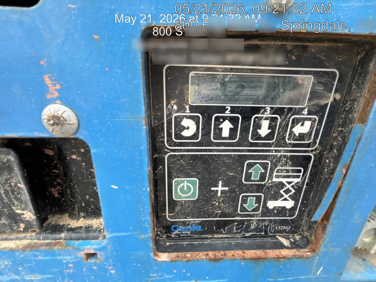 2019 Genie GS-1930 Fixed rails with chain Entry