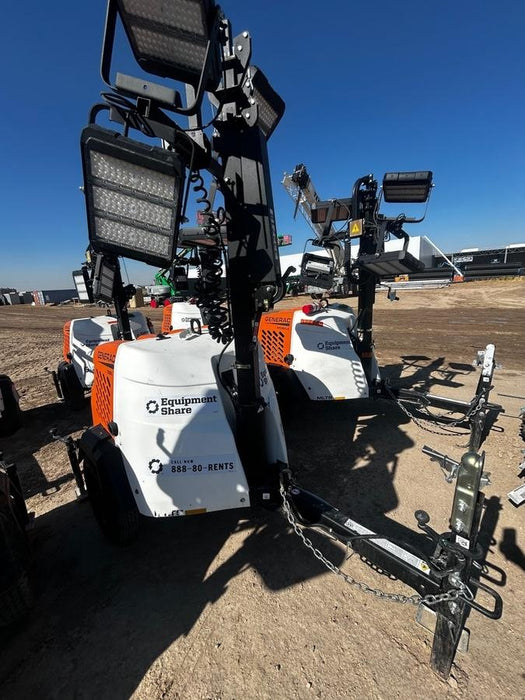 2023 Generac MLT2 Diesel, Flex Switch 120V Input, Powerzone Controller, (4) 320W LED Lights, 4kW Generator, 39.9 Gal Fuel Tank, 2" Ball, T3