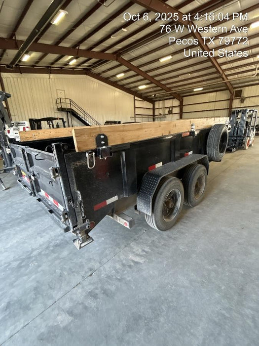 2025 BIG TEX TRAILER 16LP-14BK6SIRPD