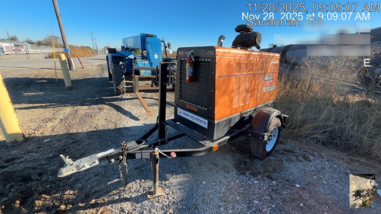 2021 Lincoln Electric Vantage 549X Ready Pak 3, ORANGE (includes trailer, cable rack, fender light kit)
