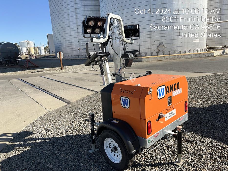 2024 Wanco WLTT-4MM4K Diesel, Deep Sea Controller, Shore Power Plug, Auto Start, (4) 350W LED Floodlights, 4kW Generator, 60 Gal Fuel Tank, 2" Ball, T3