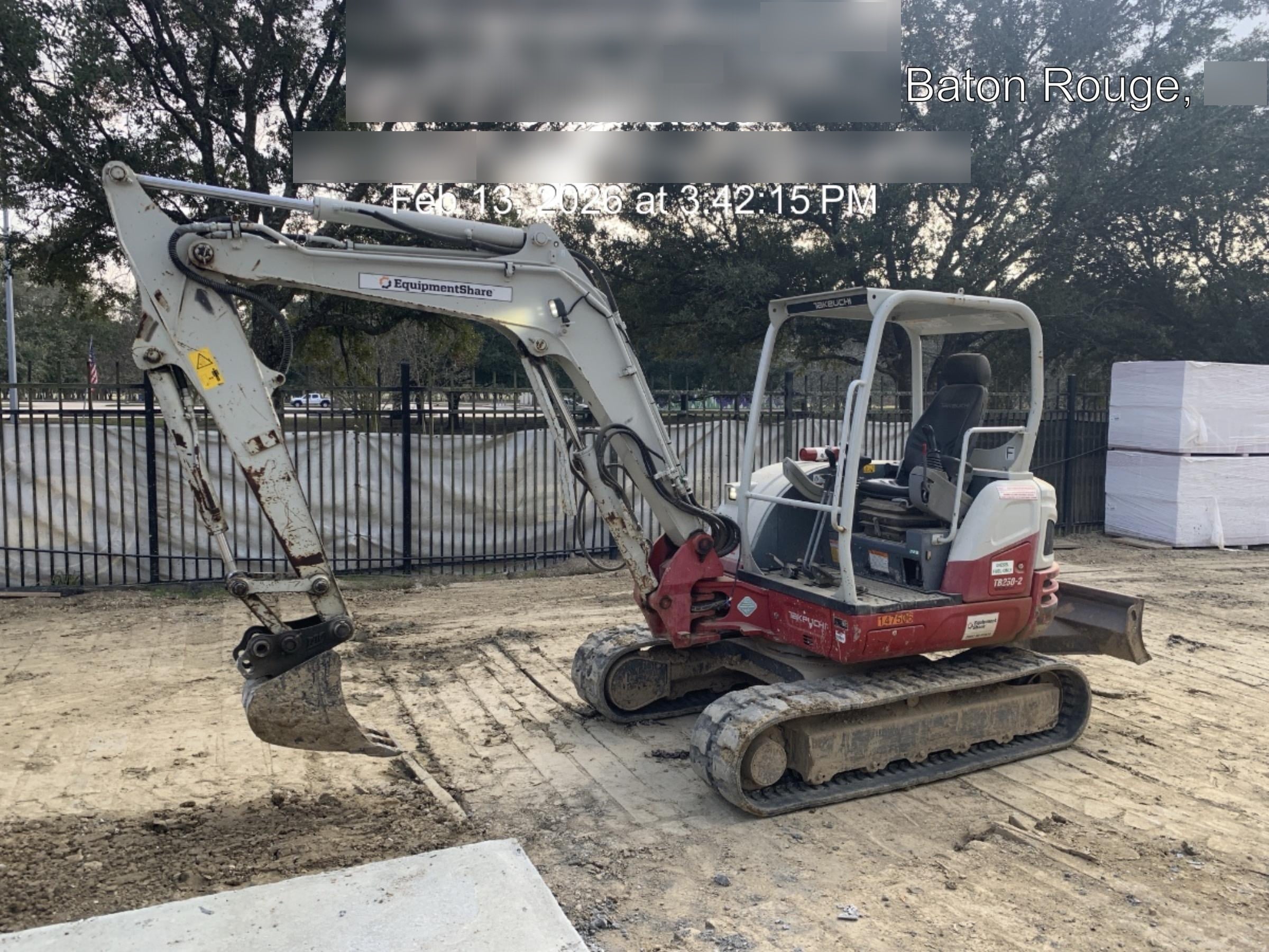2021 TAKEUCHI TB250-2