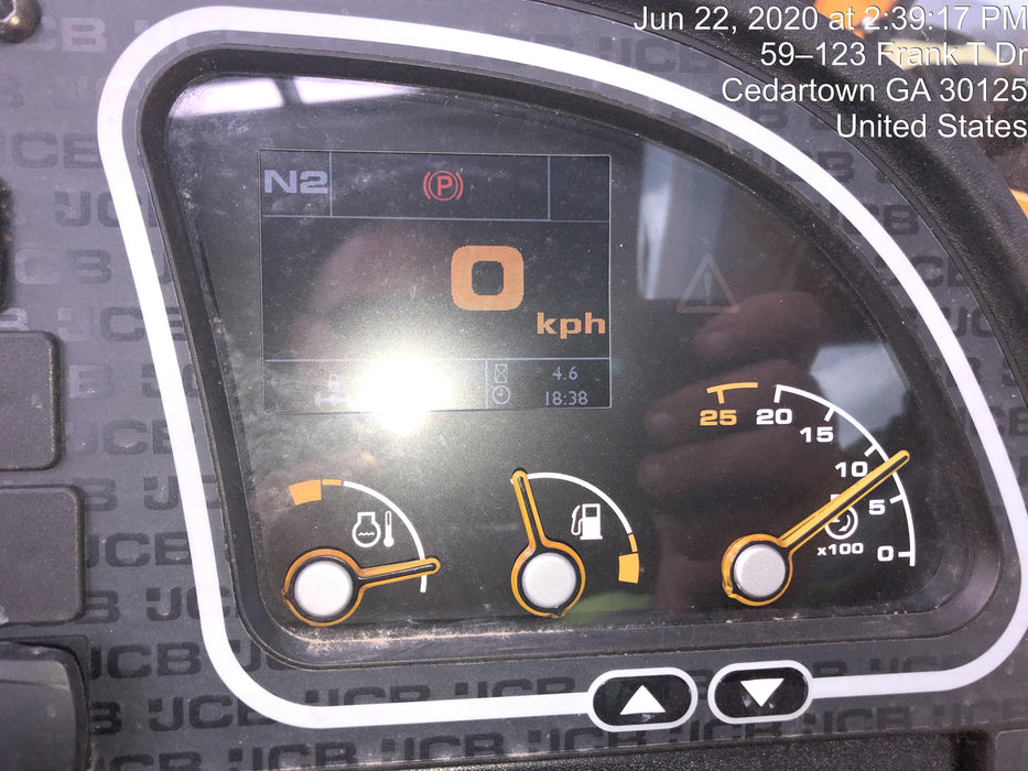 2020 JCB 510-56 Canopy, Solid Tires, Work Lights, Beacon, Aux Hydraulics, Back up Alarm, Lifting Eye, ES Decals