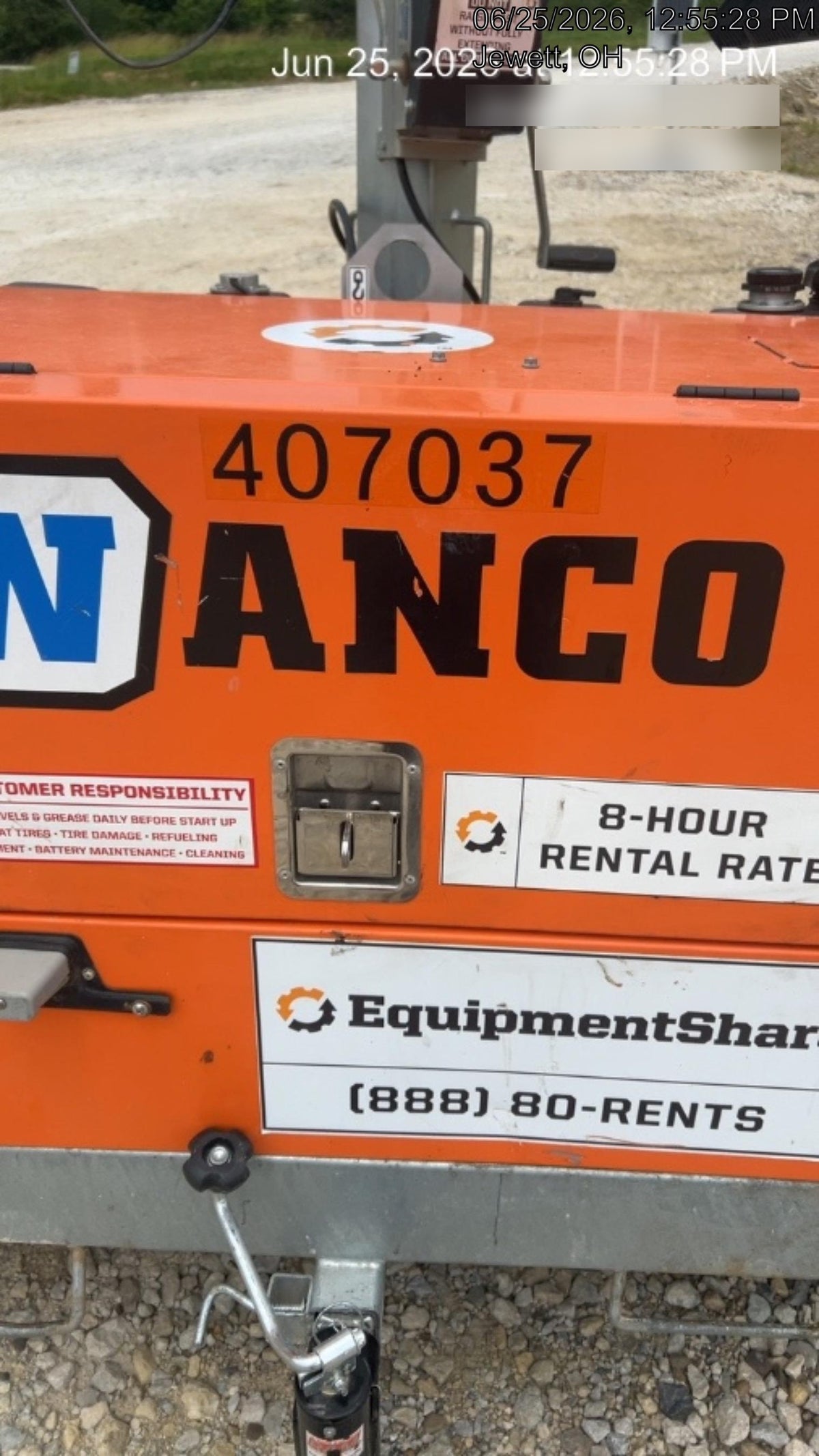 2024 Wanco WLTT-4MM4K Diesel, Deep Sea Controller, Shore Power Plug, Auto Start, (4) 350W LED Floodlights, 4kW Generator, 60 Gal Fuel Tank, 2" Ball, T3