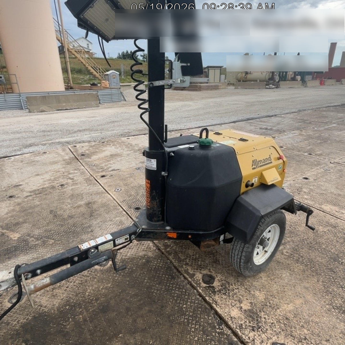 Allmand NLV3GR 3kW Light Plant - LED