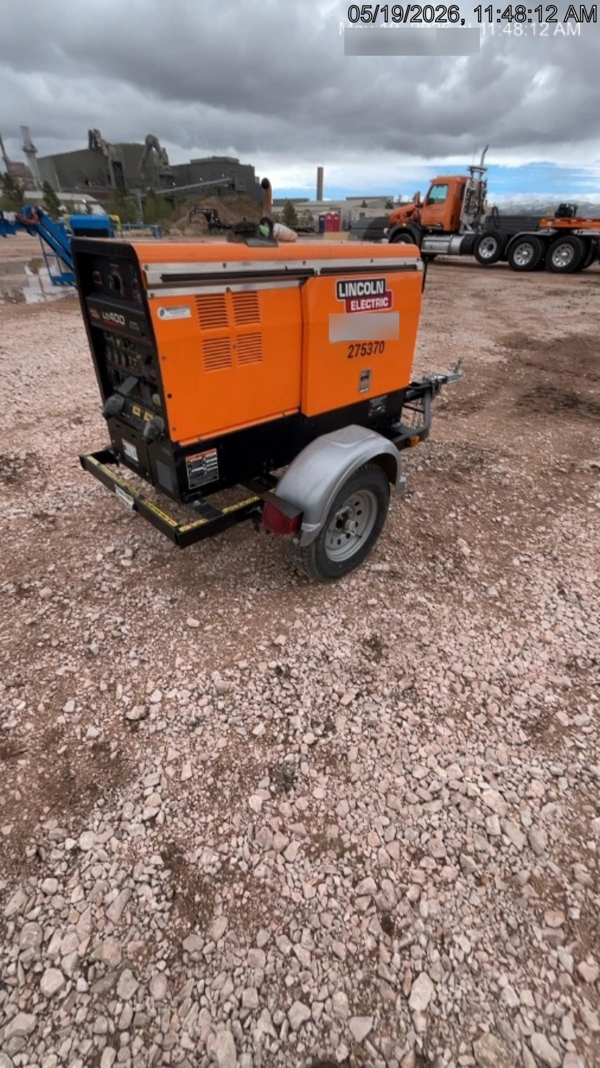 2022 Lincoln Electric LE400 Kubota V1505, Trlr, Cable Rack, Light Kit, ES Decals, T3