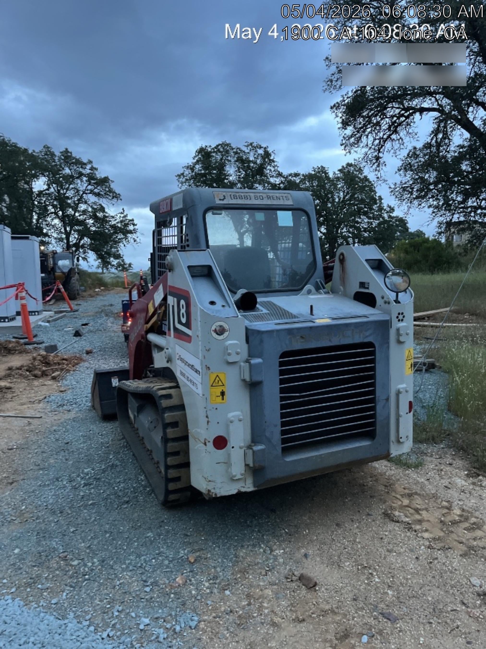 2019 TAKEUCHI TL8W