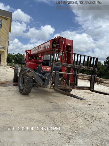 2018 Manitou MTA10055 MTA10055 - 74 HP T4, Canopy, Worklights/Strobe, Beacon, 66" Carriage, 60" Forks, Solid Tires, Lift Hook, Aux Hydraulics