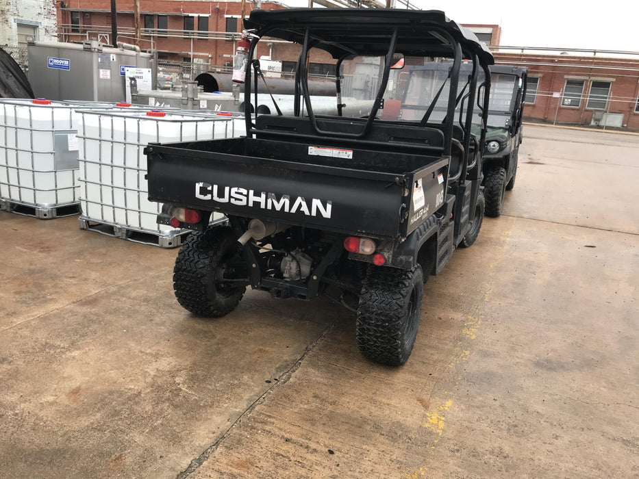 2018 Cushman Hauler 4x4 Crew Cushman Hauler 4X4 Crew Utility Vehicle w/Skid Plate, Amber Strobe