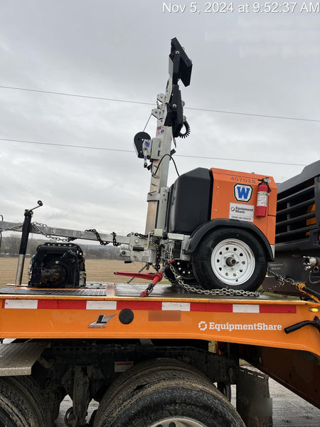 2024 Wanco WLTT-4MM4K Diesel, Deep Sea Controller, Shore Power Plug, Auto Start, (4) 350W LED Floodlights, 4kW Generator, 60 Gal Fuel Tank, 2" Ball, T3