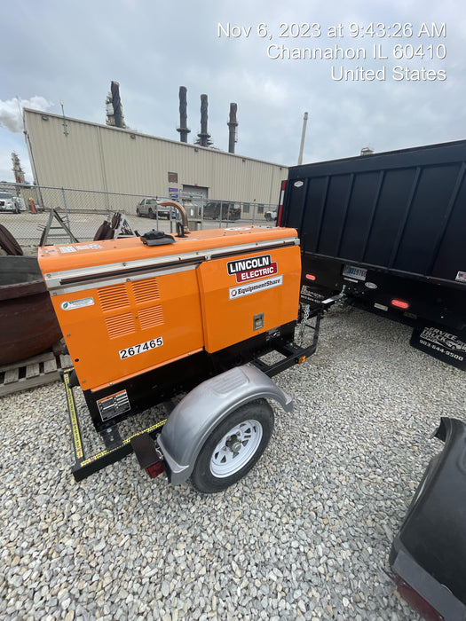 2022 Lincoln Electric LE400 Kubota V1505, Trlr, Cable Rack, Light Kit, ES Decals, T3