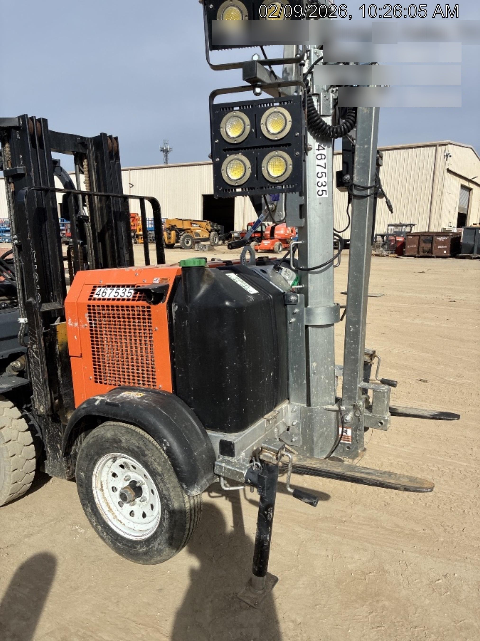 2024 Wanco WLTT-4MM4K Diesel, Deep Sea Controller, Shore Power Plug, Auto Start, (4) 350W LED Floodlights, 4kW Generator, 60 Gal Fuel Tank, 2" Ball, T3