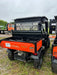 2022 Kubota RTV-X1140W-H Plastic Canopy, Windshield Acrylic Clear, LED Strobe Light, Wire Harness Kit, Back up Alarm