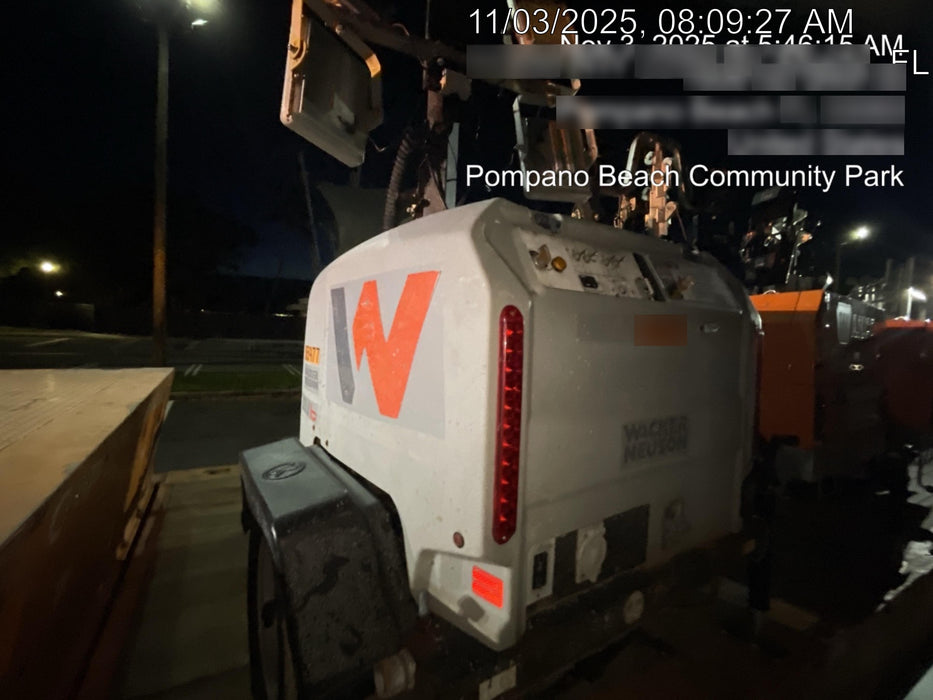 2019 Wacker Neuson LTV6K-LED Standard LED Towable Light Tower w/None