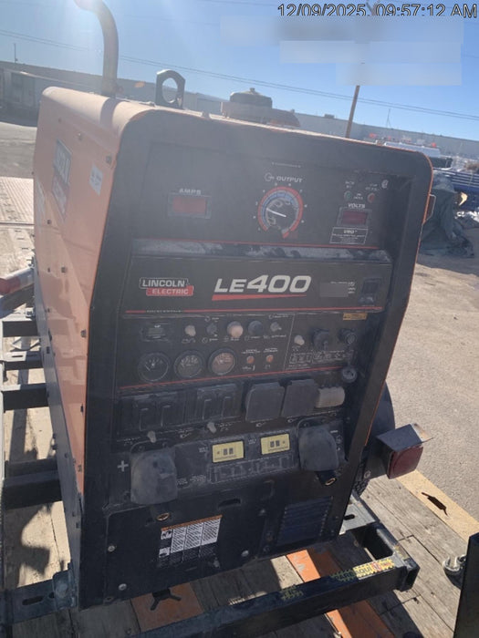 2022 Lincoln Electric LE400 Kubota V1505, Trlr, Cable Rack, Light Kit, ES Decals, T3