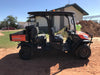 2020 Kubota RTV-X1140W-H 4WD utility cart -LED strobe -Windshield tempered glass -Plastic canopy -Wire harness kit -Backup alarm