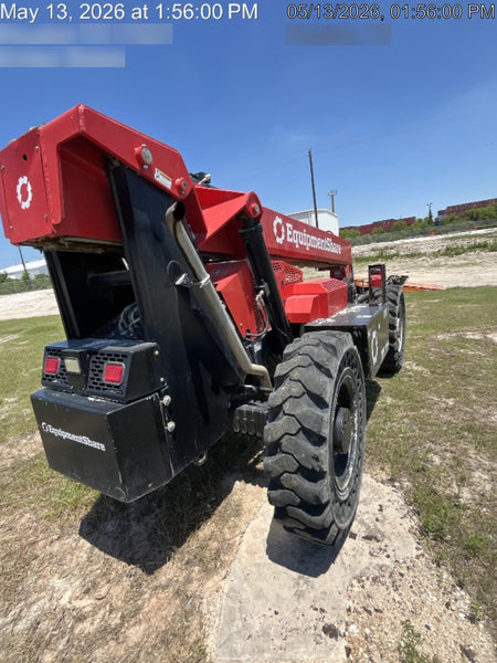 2019 Manitou MTA10055 Cab/Heat/Air, 120 HP, Solid Tires, Work Lights, Lift Hook, Auxiliary Hydraulics 66" Carriage and 60" Forks