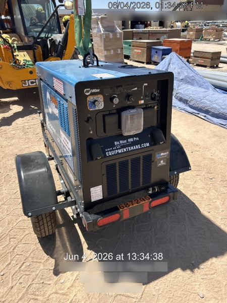 2026 MILLER ELECTRIC BIG BLUE 400