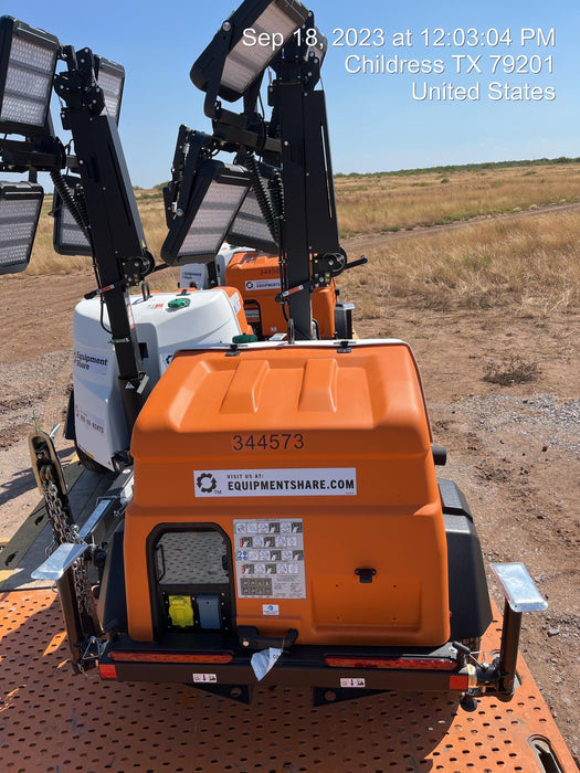 2023 Generac MLT2 Diesel, Flex Switch 120V Input, Powerzone Controller, (4) 320W LED Lights, 4kW Generator, 39.9 Gal Fuel Tank, 2" Ball, T3